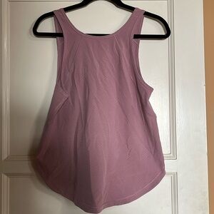 Lululemon Essential Tank Top Mauve Pink Racerback Size Small